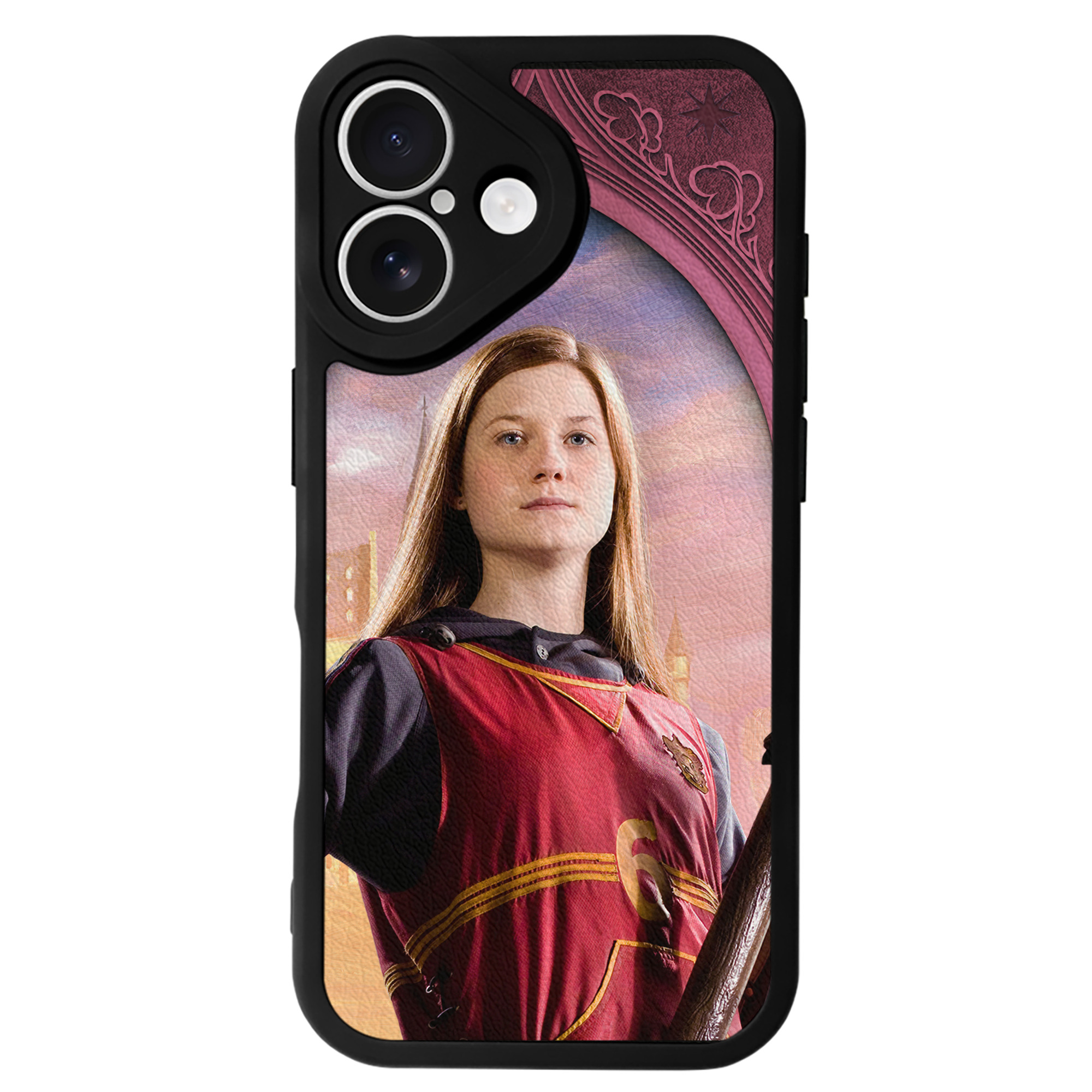 （画像用） Harry Potter ハリー・ポッターシリーズ 【iPhone 16シリーズ対応】シリコンスマホケース（レザー調） 材質：シリコン